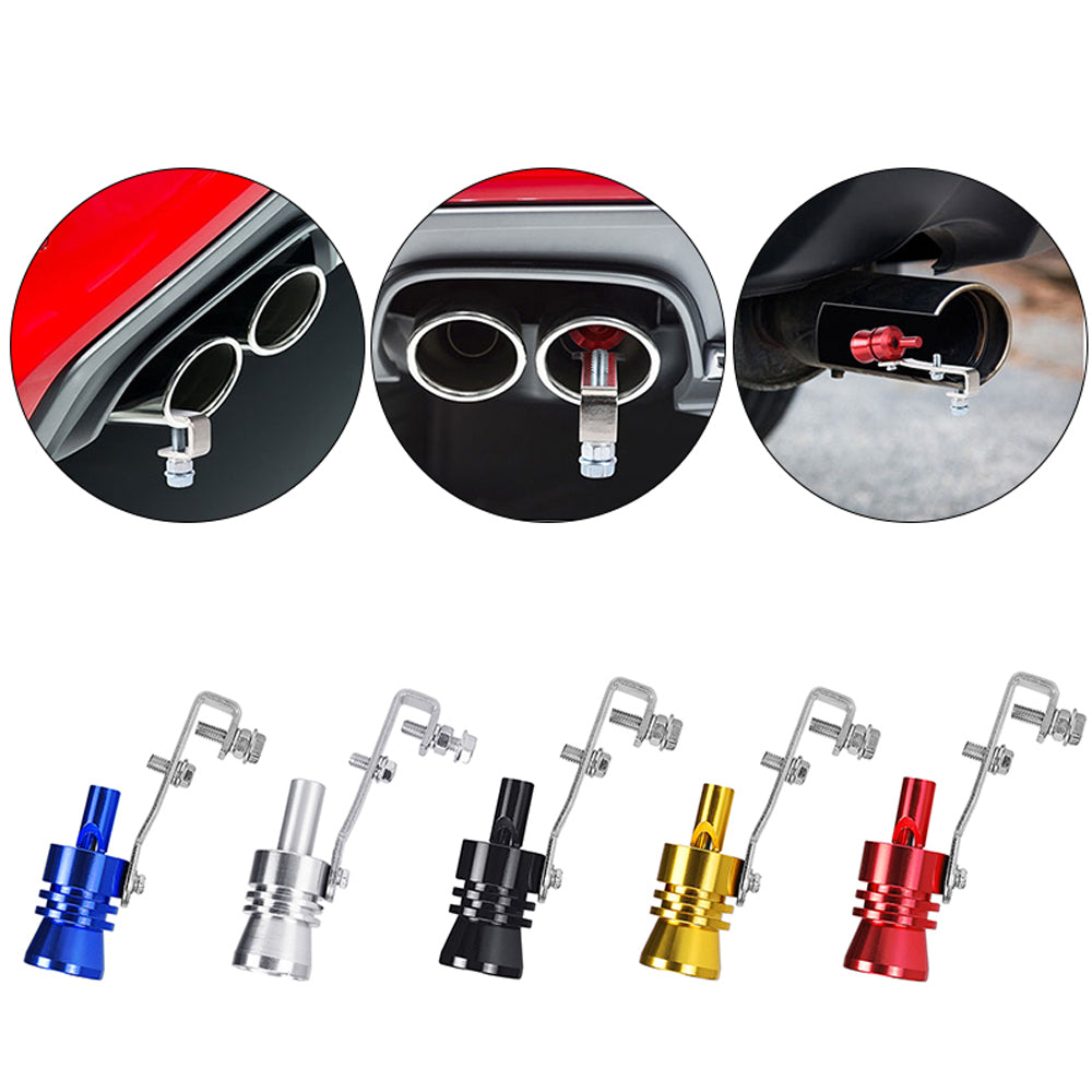Accesoriu decorativ esapament auto cu sunet sport | Simulare efect turbo la accelerare | Compatibil cu majoritatea masinilor