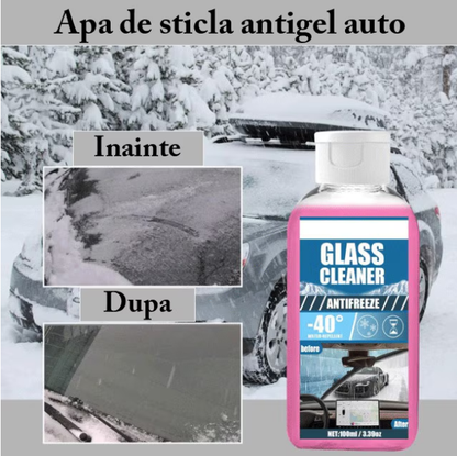 Antigel pentru parbriz auto, scapa de gheata intr-o secunda, pana la -40 grade, 100ML