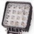 1+1 GRATIS: Proiector Auto patrat 16LED 6mm, Offroad, 48W