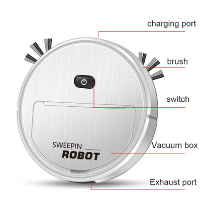 Robot aspirator inteligent SweeSPIN, arie de curatare 150m