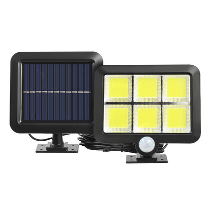 1+1  Proiector LED solar cu senzori de lumina LP-0067