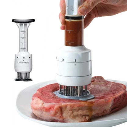 Fragezitor de carne cu injector de sosuri